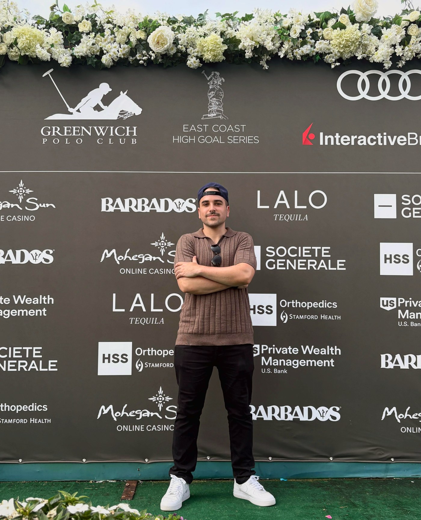 Josh Popkin at the Greenwich Polo Club East Coast High Goal Series